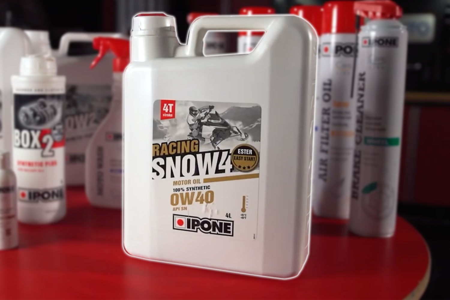 IPONE SNOWMOBILE 4 OW40 SNOWMOBILE OIL