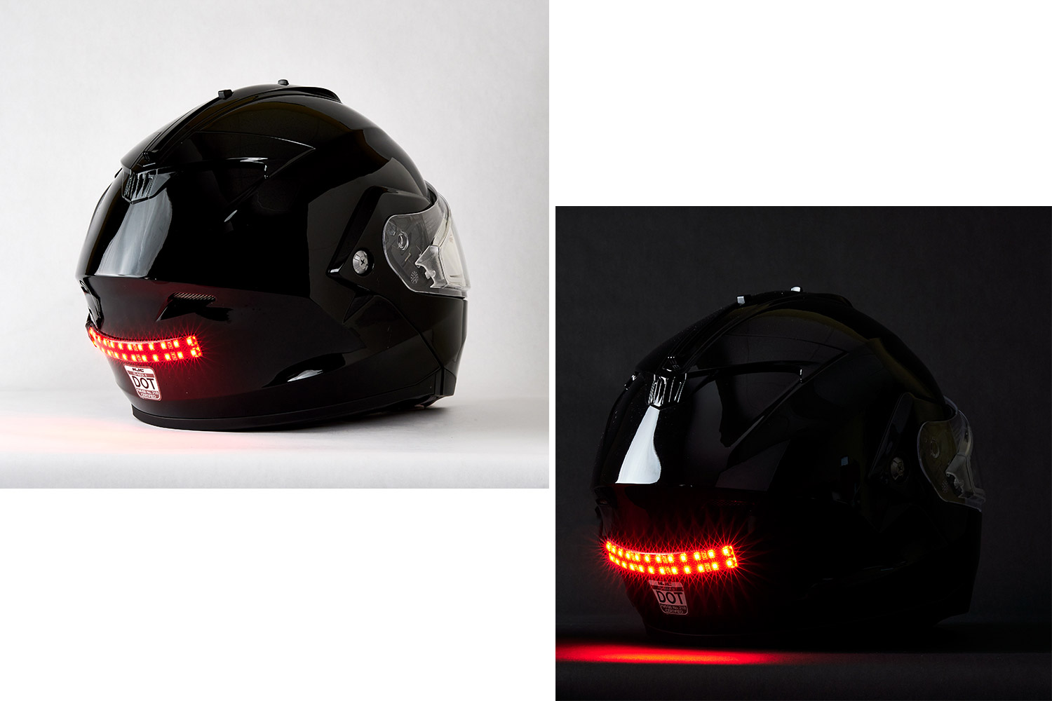 Snowmobile Helmet Safety Lights