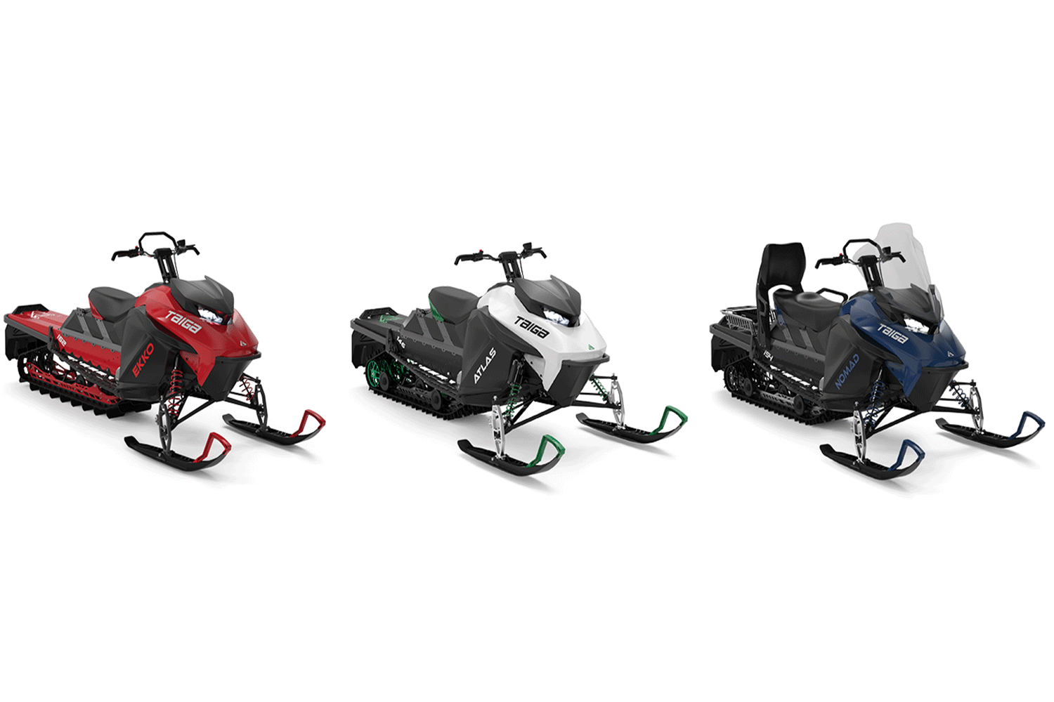Introducing the Taiga snowmobile lineup