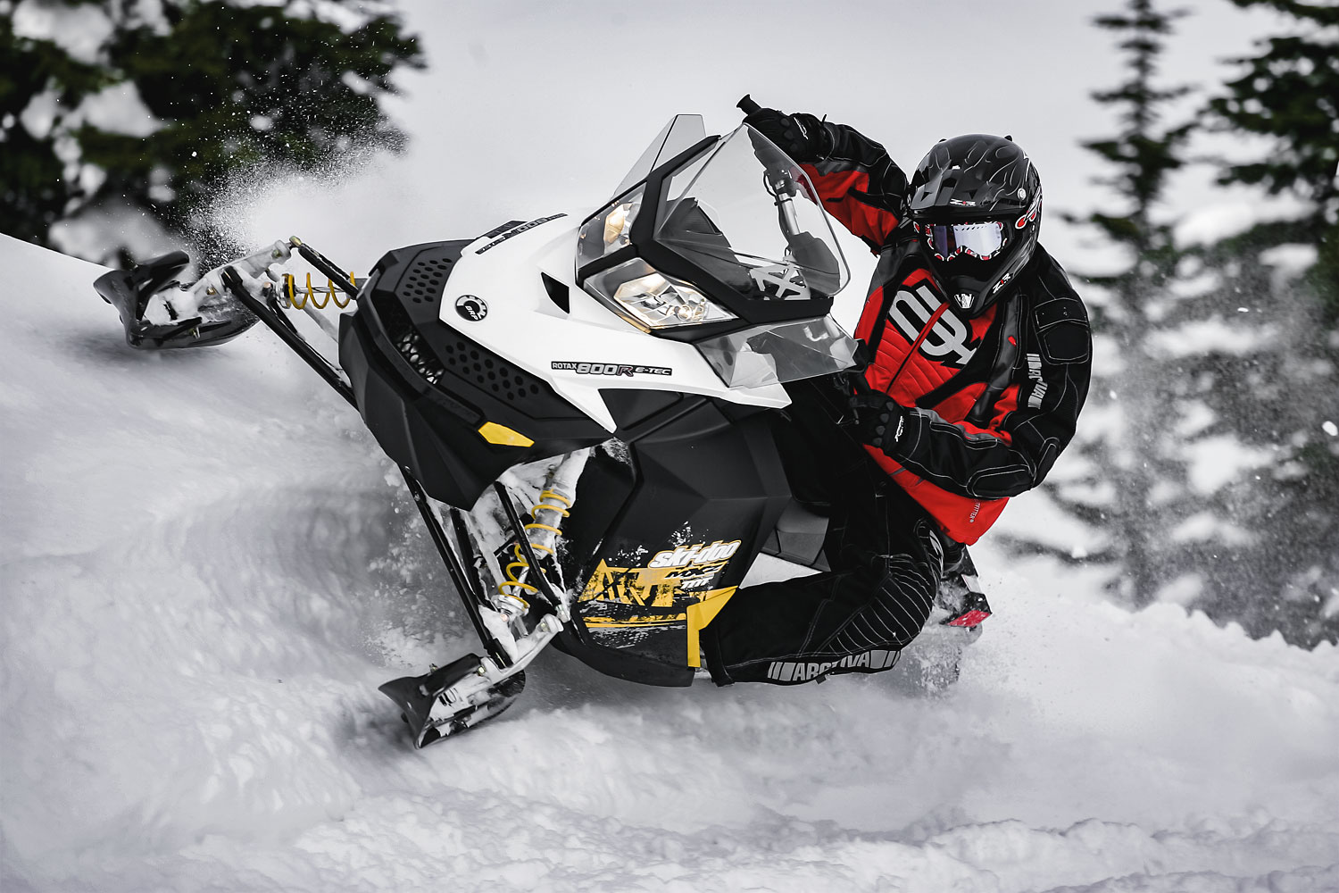 2011 Ski Doo MXZ TNT 800R Snowmobile Review Supertrax Online