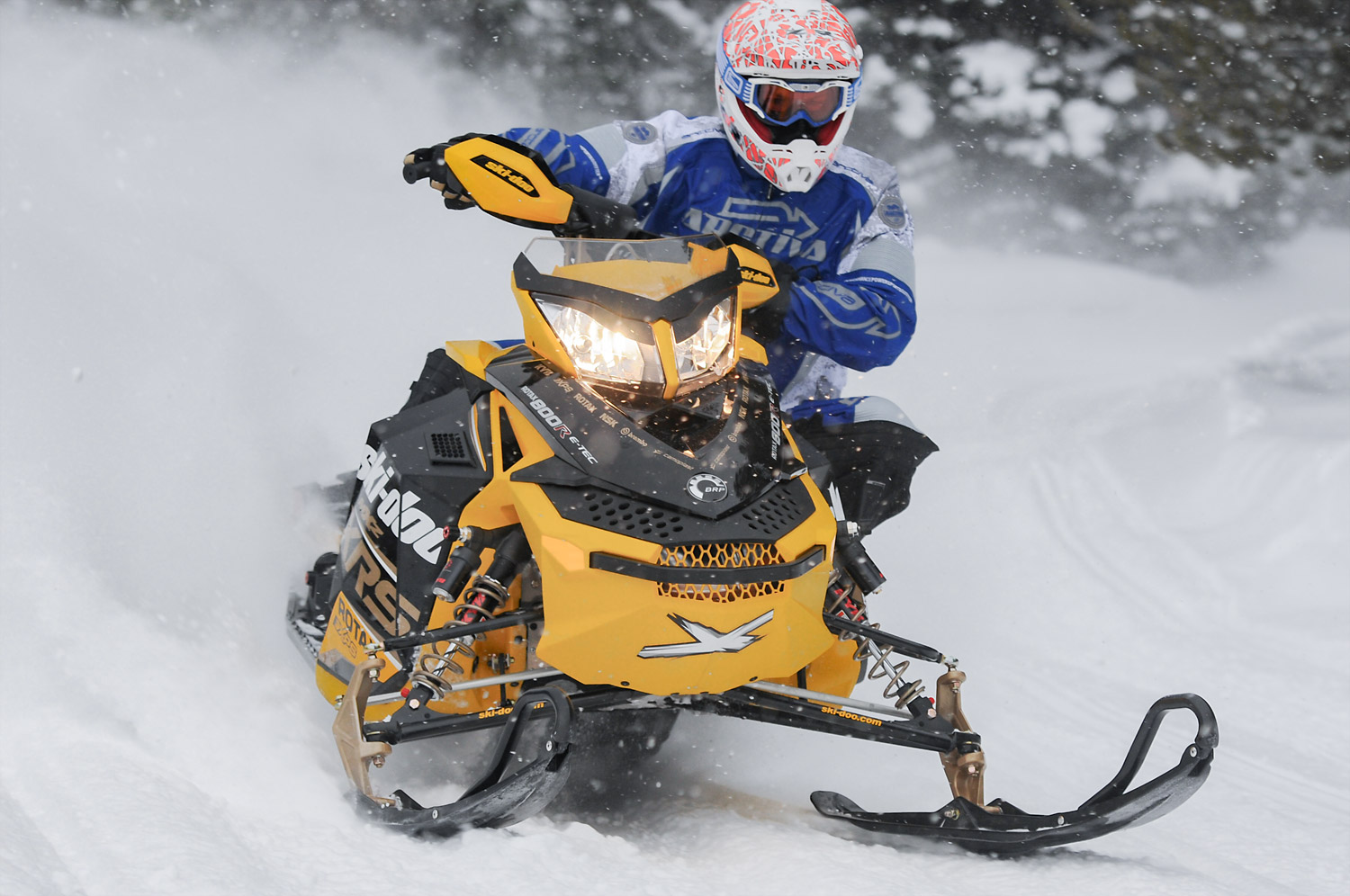 2012 Ski Doo MXZ XRS 800R featuring rMotion!