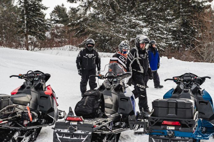Responsible snowmobiling