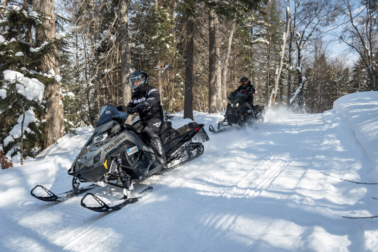 Snowmobiling In The Adirondacks