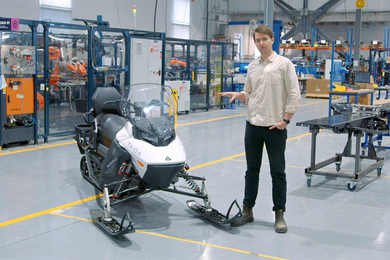 How Taiga Builds Its Electric Snowmobiles