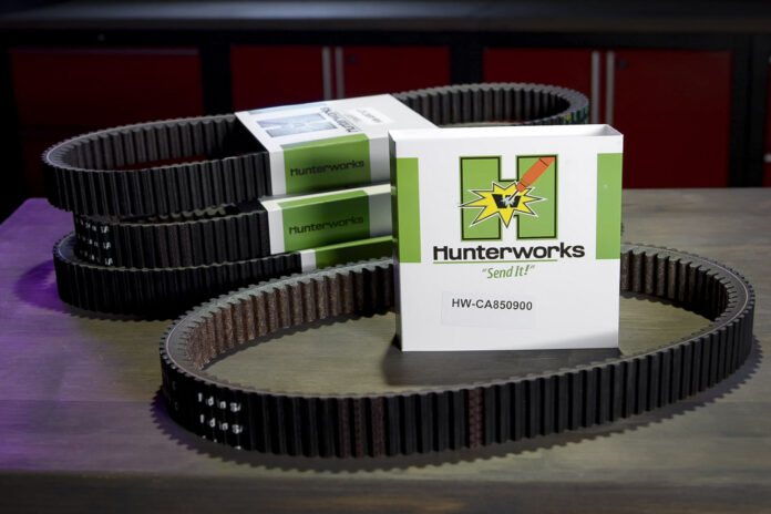 020226_hunterworks_WEB NEW Replacement Snowmobile Belts from Hunterworks