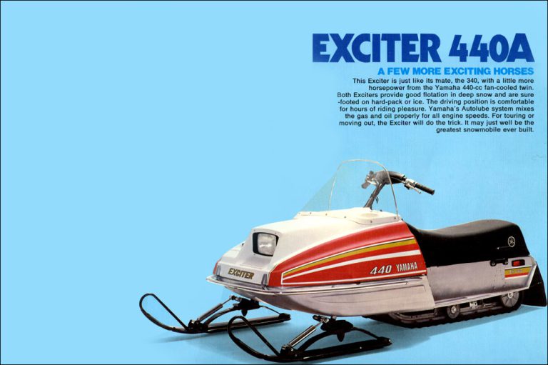 1977 YAMAHA 440 EXCITER 1977 YAMAHA 440 EXCITER