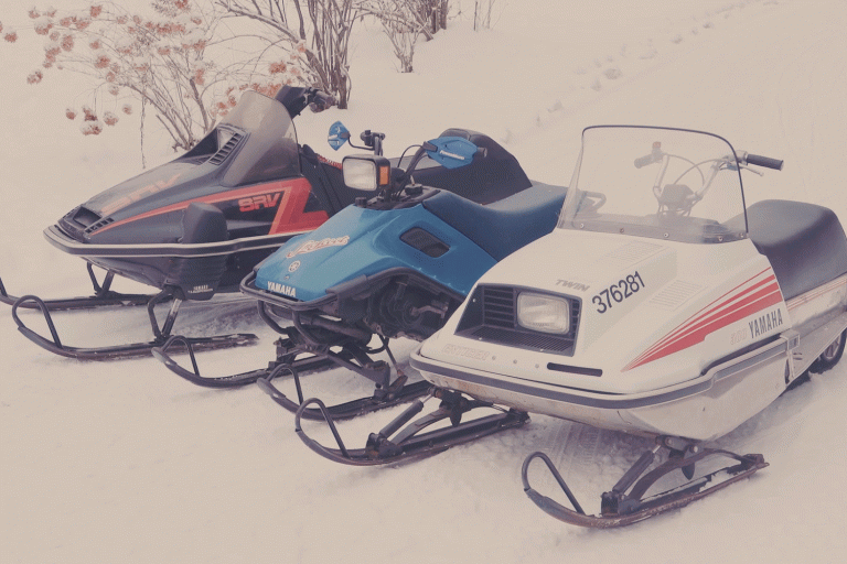 Looking Back at Vintage Iron with a Yamaha Diehard