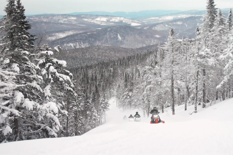 Polaris Snowmobile Adventure in New Hampshire & Maine