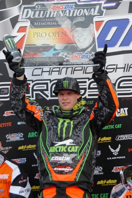 Tucker Hibbert Podium by ArcticInsider.com